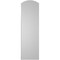 Ekena Millwork Arch Top Surface Mount PVC Gable Vent: Functional, w/ 2"W x 2"P Brickmould Sill Frame, 12"W x 40"H GVPAR12X4003SF - alternate 4